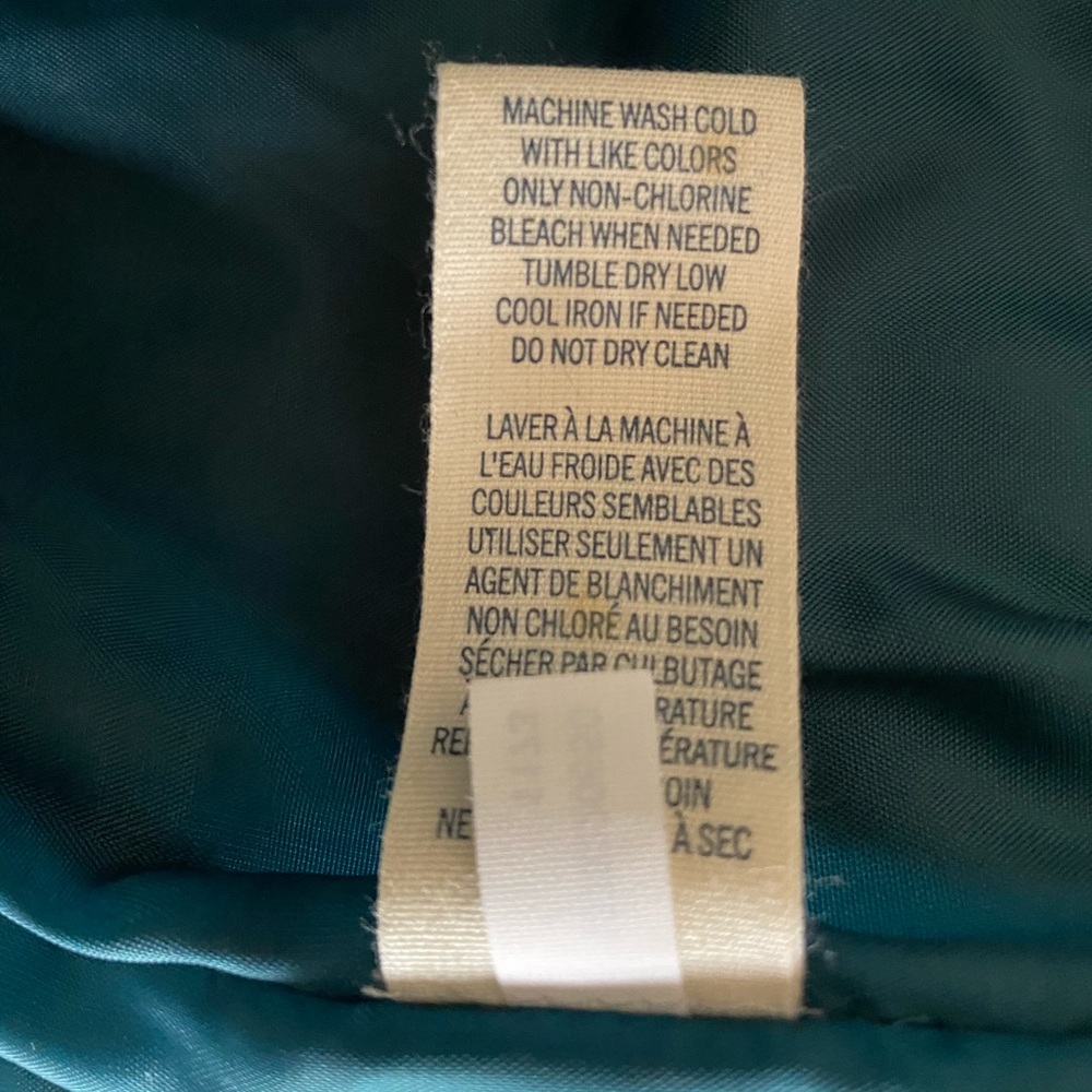 Chocolate brown American Eagle Vest with hood - Picture 8 of 8
